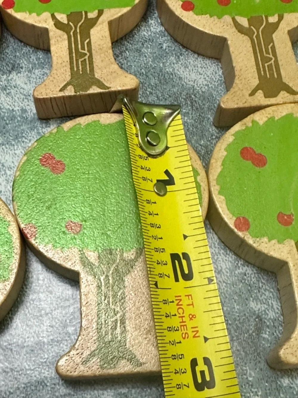 Thomas & Friends Wooden Green and Brown Apple Tree Figures